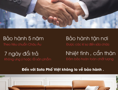 Chính sách bảo hành sofa Phố Việt